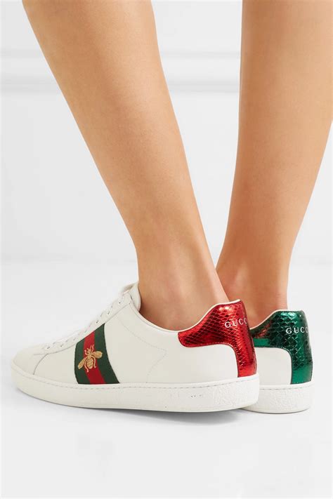 gucci ace sneakers women's review|Gucci ace sneakers women's sale.